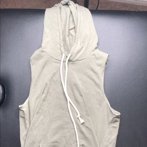 Hooded Tunic tee cut off